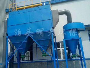 ZC型機械回轉反吹風扁布袋除塵器 ZC型機械回轉反吹風扁布袋除塵器